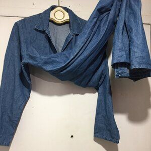 VINTAGE BTB DENIM DRESSES SIZE XL/ XLP